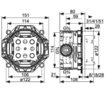 Hansgrohe corps encastrable universal – Image 3