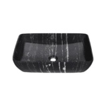 Aquazen vasque à poser noir blanc