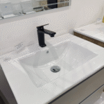 Beka meuble suspendu 60 cm 2 tiroirs gris K352 New – Image 2