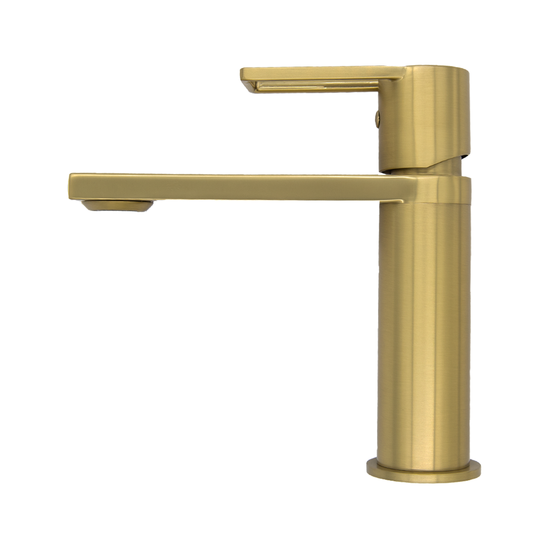 Mitigeur lavabo Firmer ou brossé gold