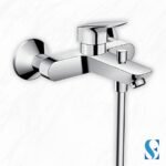 Hansgrohe mitigeur baignoire logis carre chrome