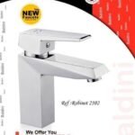 Mitigeur Lavabo Carre Baldini 2102L Chrome
