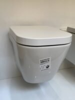 Sanindusa cuvette suspendu look carrée