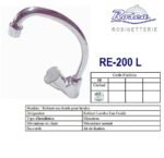 Robinet lavabo sur table re-200 l-fr chrome rosca – Image 2