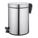 Poubelle a pedale en inox 5l sanili