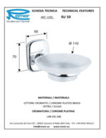 Porte savon verre su10 suite remer – Image 2