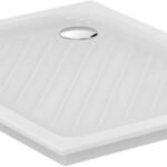 Porcher receveur douche 80 x 80 cm plat blanc