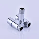 Robinet d'Équerre Double Chromé S4Y – Image 2