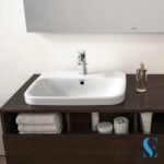 Hansgrohe mitigeur lavabo logis haut e 100 carrée – Image 2