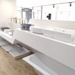 Vasque à poser ovale gris Jarko – Image 3