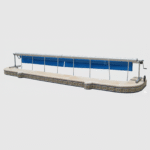 Enrouleur bâche piscine modèle télescopique