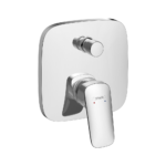 Mitigeur baignoire encastré carré Hansgrohe (Réf : 71405000) : Le design carré et encastré pour votre bain chez SBA