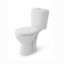 Bloc WC Odyssée Arena complet blanc, cuvette à poser design moderne