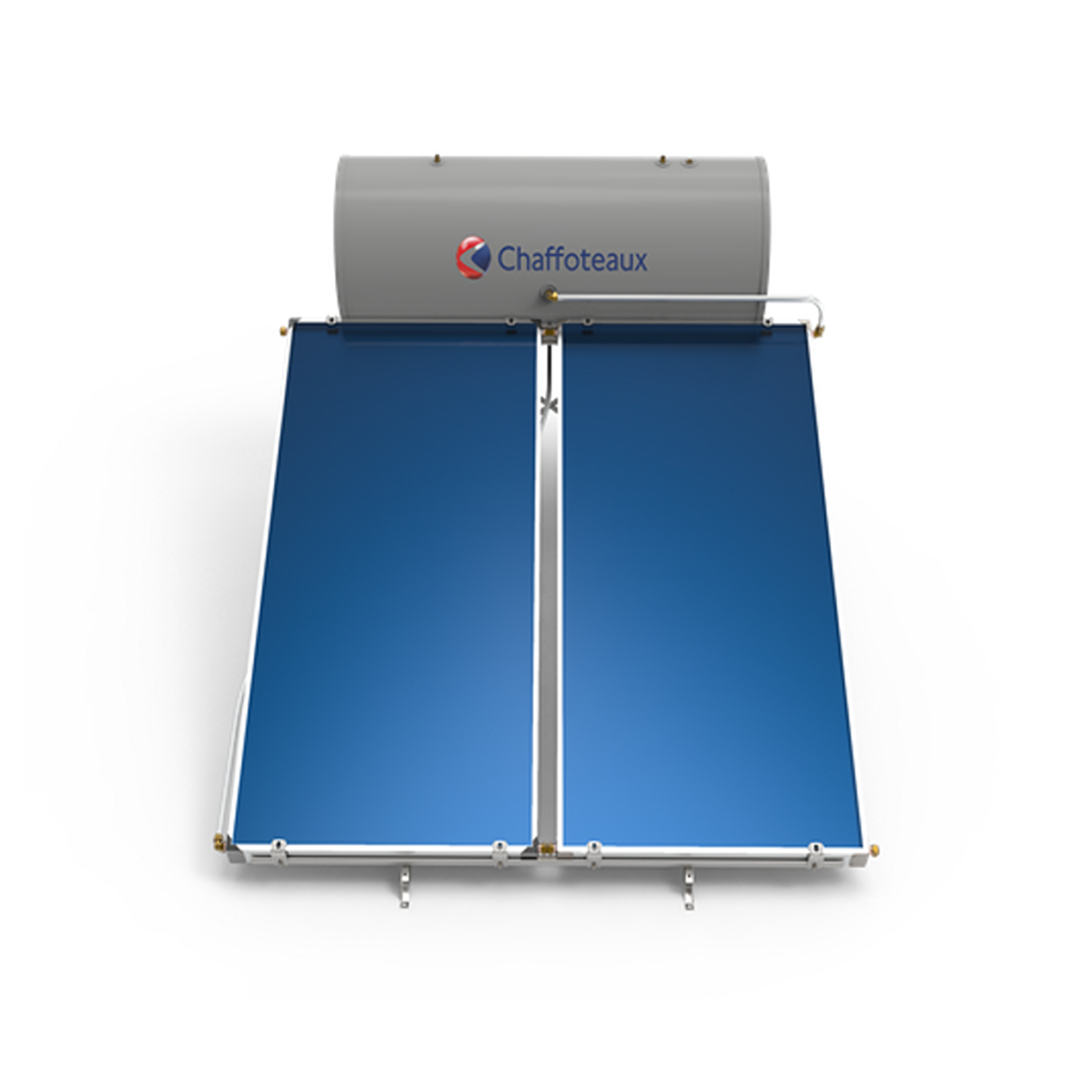 Chauffe-eau solaire 300l CF Grèce Chaffoteaux système Zelios Thermo GR circuit fermé Marrakech, ballon eau chaude solaire Chaffoteaux SBA.