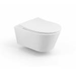 WC suspendue blanc Sanindusa Urby 52 rimflush sans bride