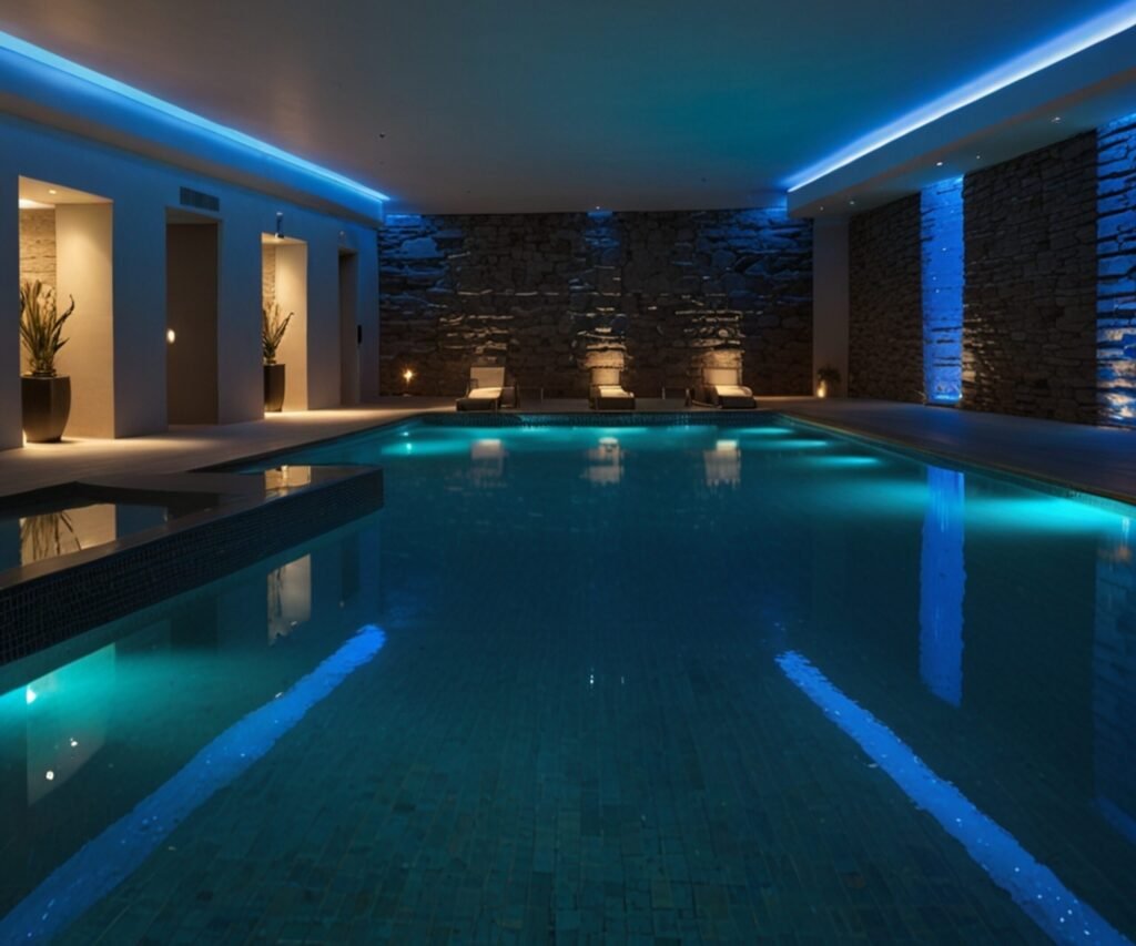 Projecteur LED piscine
