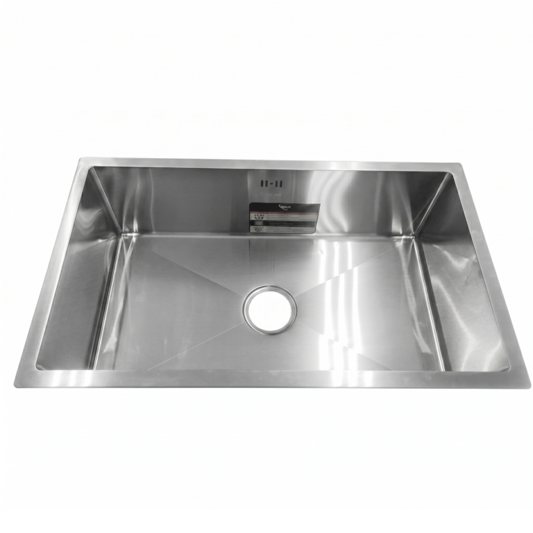 Évier de cuisine simple bac inox chromé BSIM 75 cm, cuve encastrable inox noir BSIM 60 cm SBA Marrakech, évier de cuisine compact BSIM 50 cm noir.