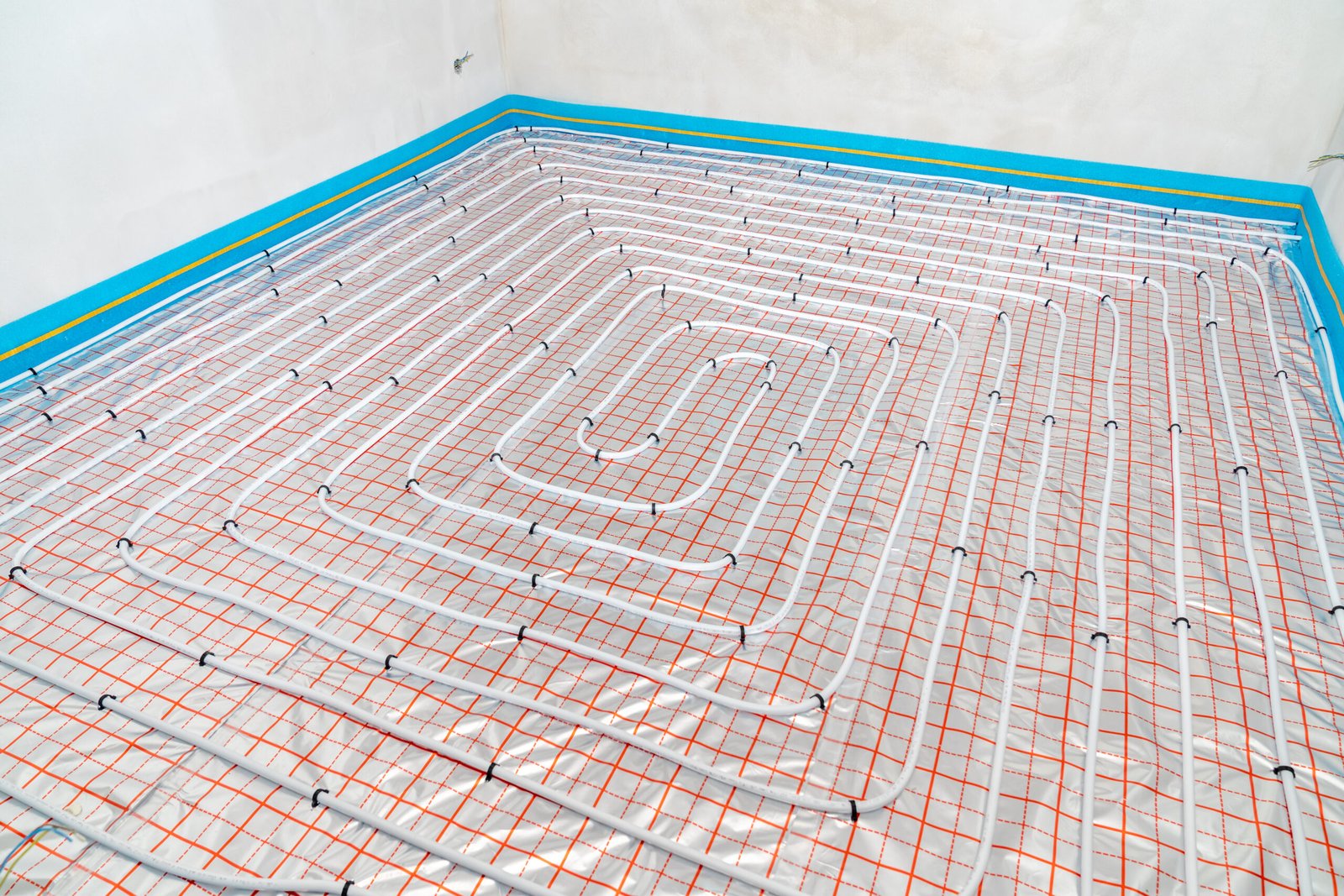Plancher chauffant hydraulique : installation et régulation