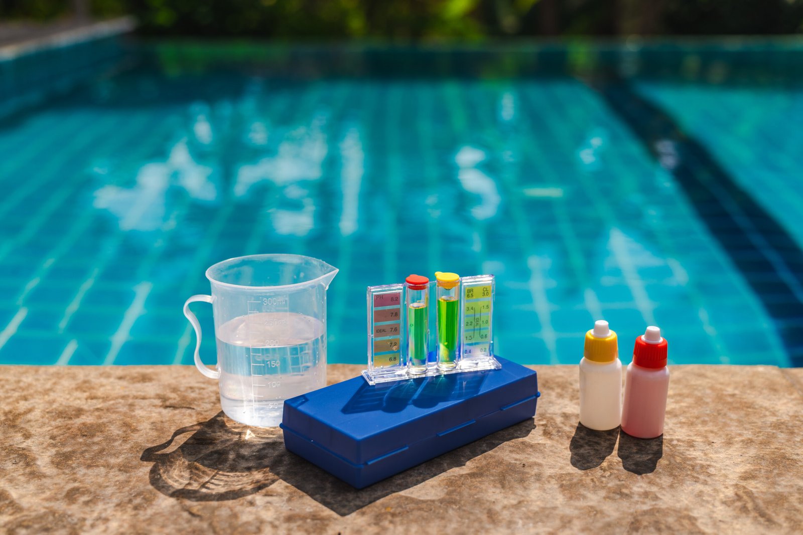 Traitement chimique piscine : guide complet chlore, brome et sel