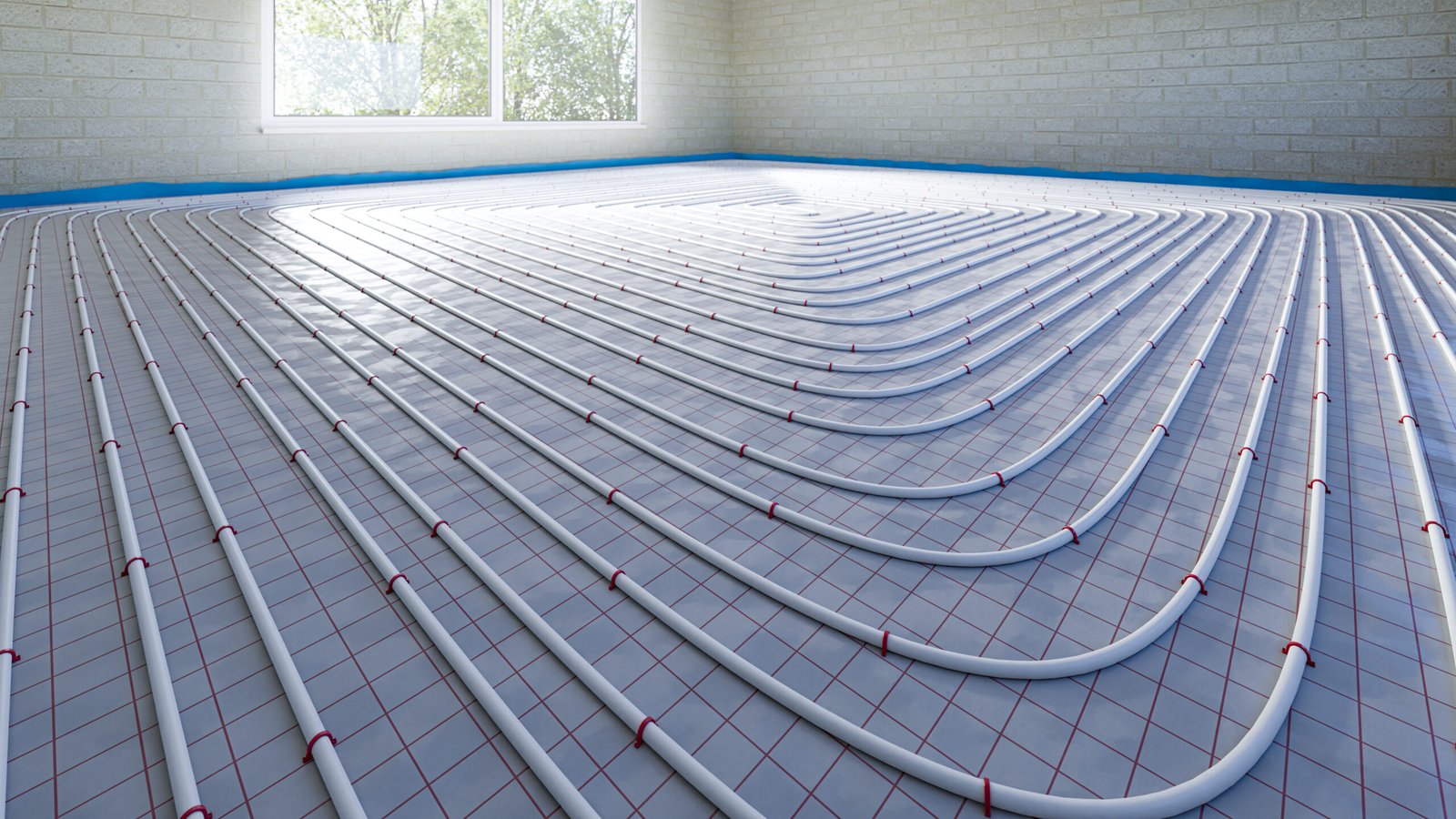 Plancher chauffant hydraulique : installation et régulation