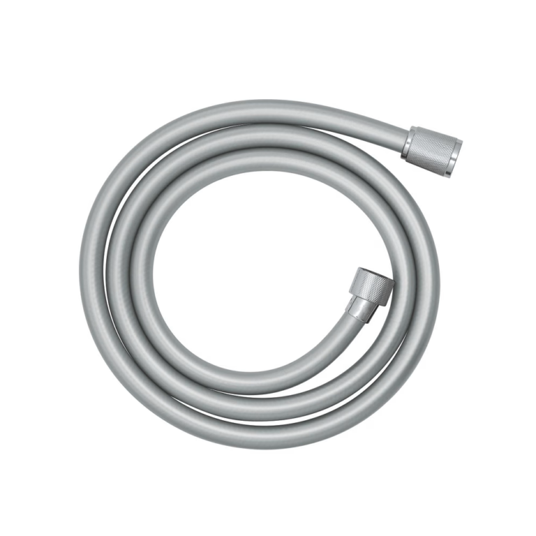 Flexible de douche GROHE RELEXAFLEX en finition chromée lisse.