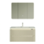 Meuble suspendu beige clair PVC Baldini chez SBA